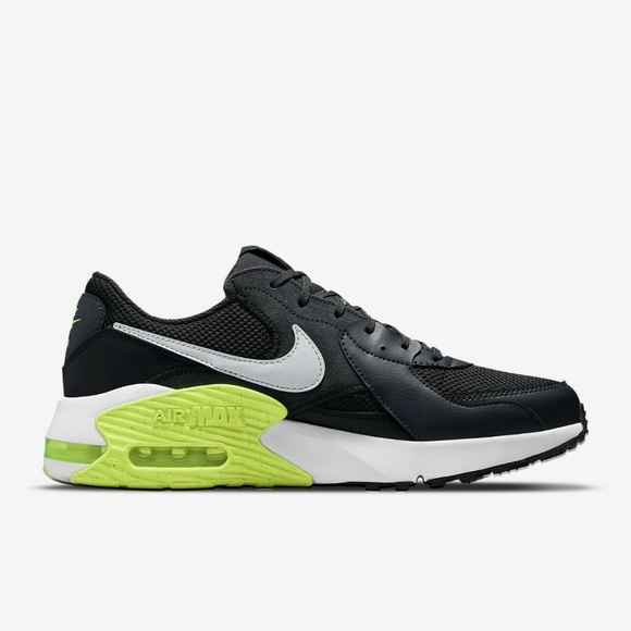Nike Air Max Excee Low Top Mens Running Shoes Black Volt CD4165-016 NEW Multi Sz - Picture 2 of 7